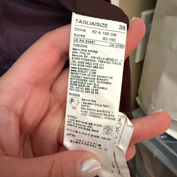 EUC Sisley Wool Blend Jacket - Picture 4 of 5